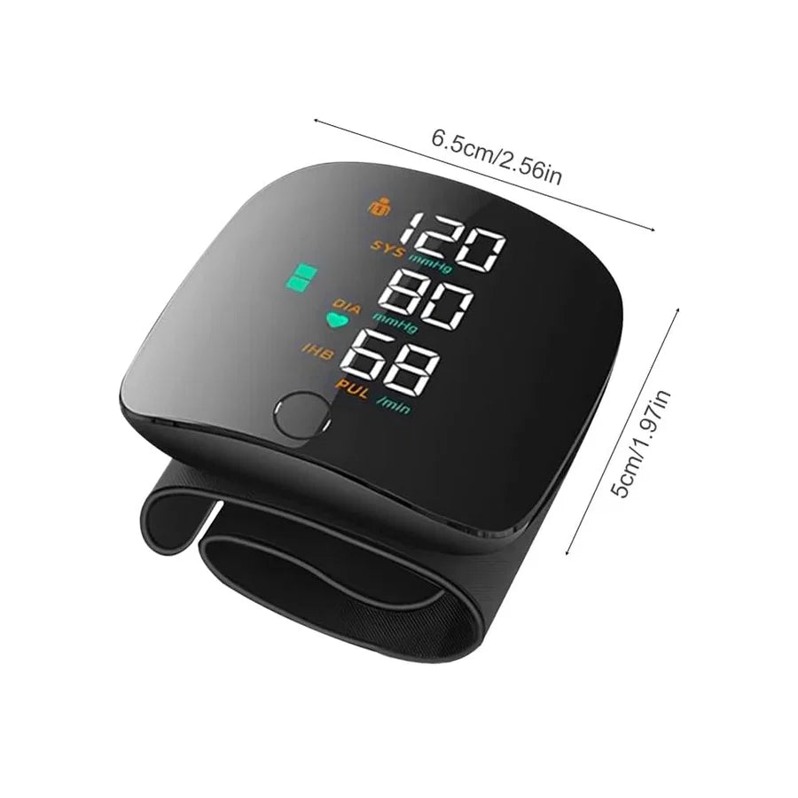 Monitor Pressione Polso LED con Voce